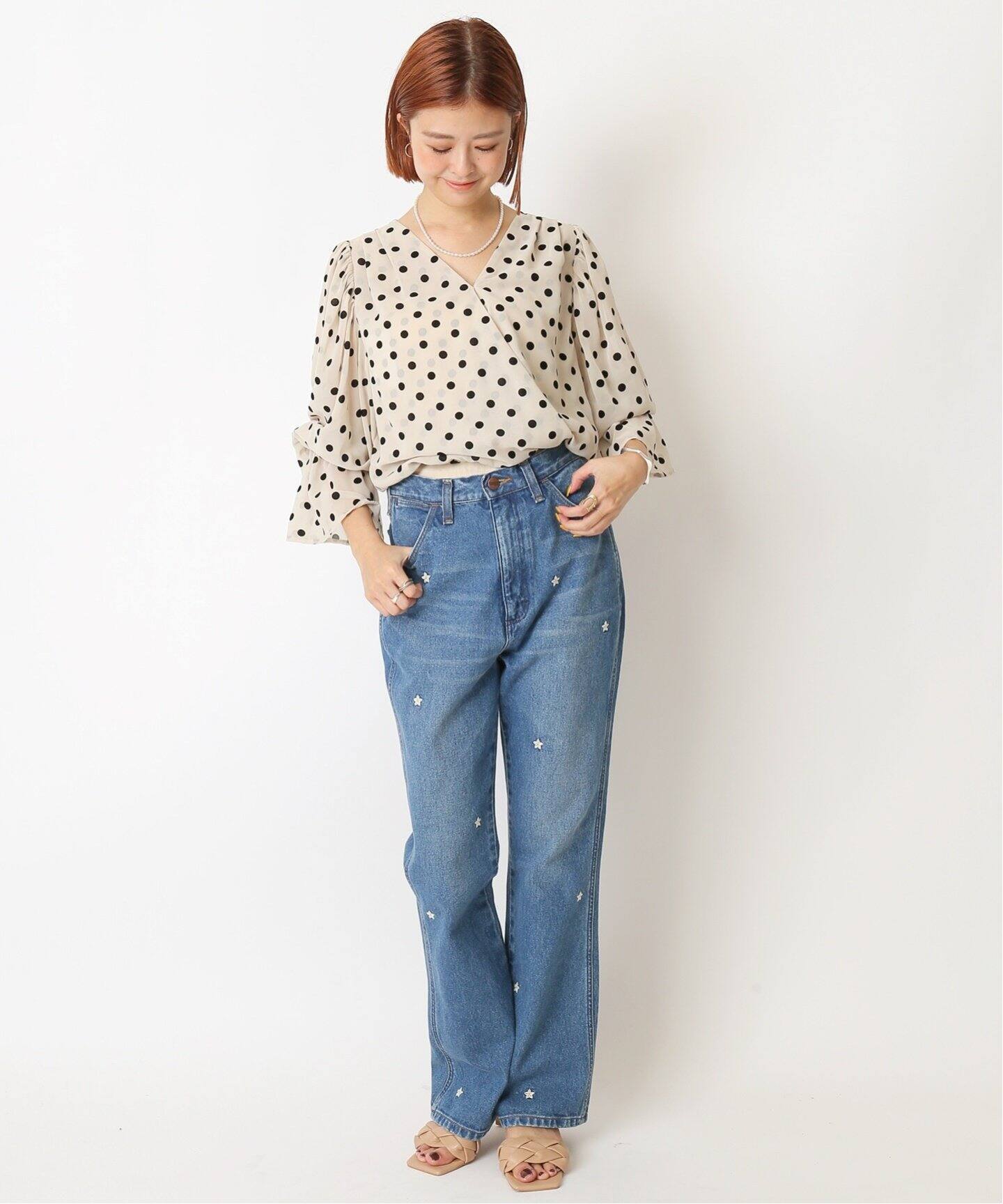 Wrangler/ラングラー】 Embroidery Flareデニムパンツ◇（デニムパンツ 