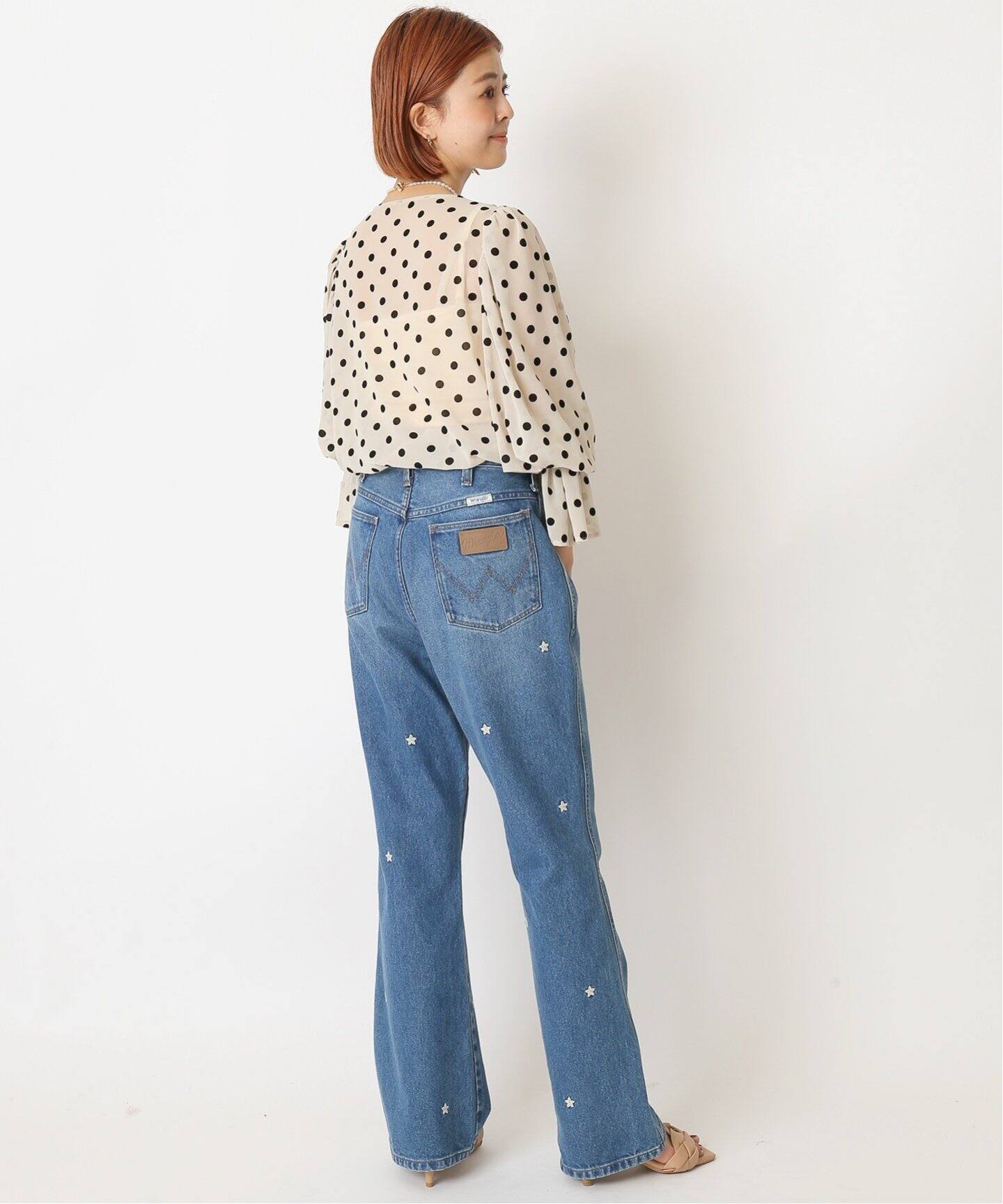 Wrangler/ラングラー】 Embroidery Flareデニムパンツ◇（デニムパンツ 