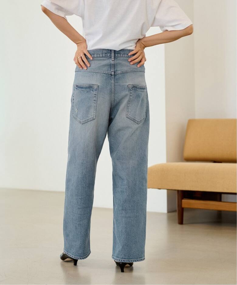 ≪追加≫【WEB限定】デニムストレートパンツ2（デニムパンツ・ジーンズ 