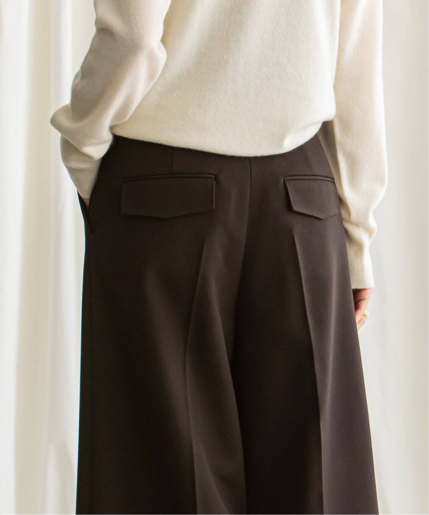 バックポケットバギーパンツ（その他パンツ）｜NOBLE（ノーブル）の  