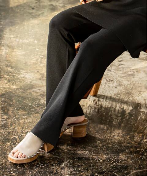 スムースニットパンツ Noble ノーブル 公式のファッション通販 Baycrew S Store