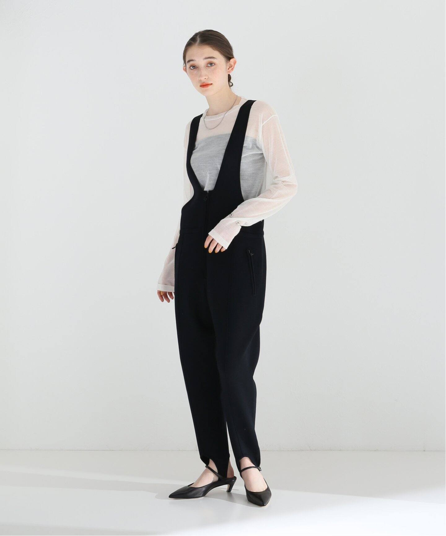 VENIT】 ダブルフェイスニットオールインワン（その他パンツ）｜NOBLE 