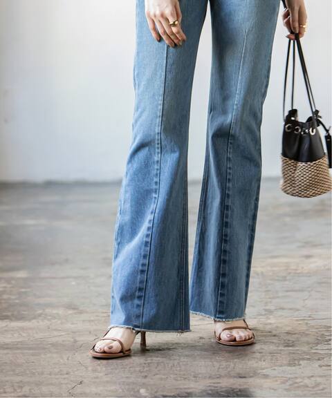 Serge De Bleu Dartsフレアパンツ Noble ノーブル 公式のファッション通販 Baycrew S Store