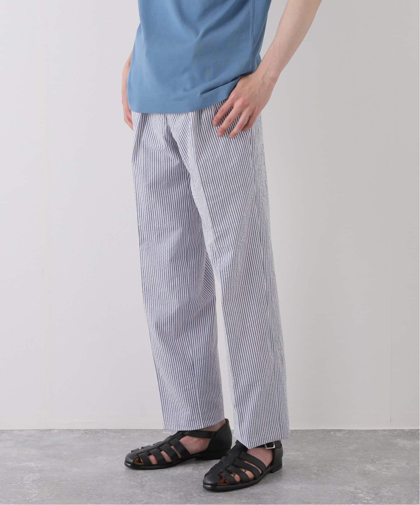 ストライプ サッカー 2タック パンツ（デニムパンツ・ジーンズ