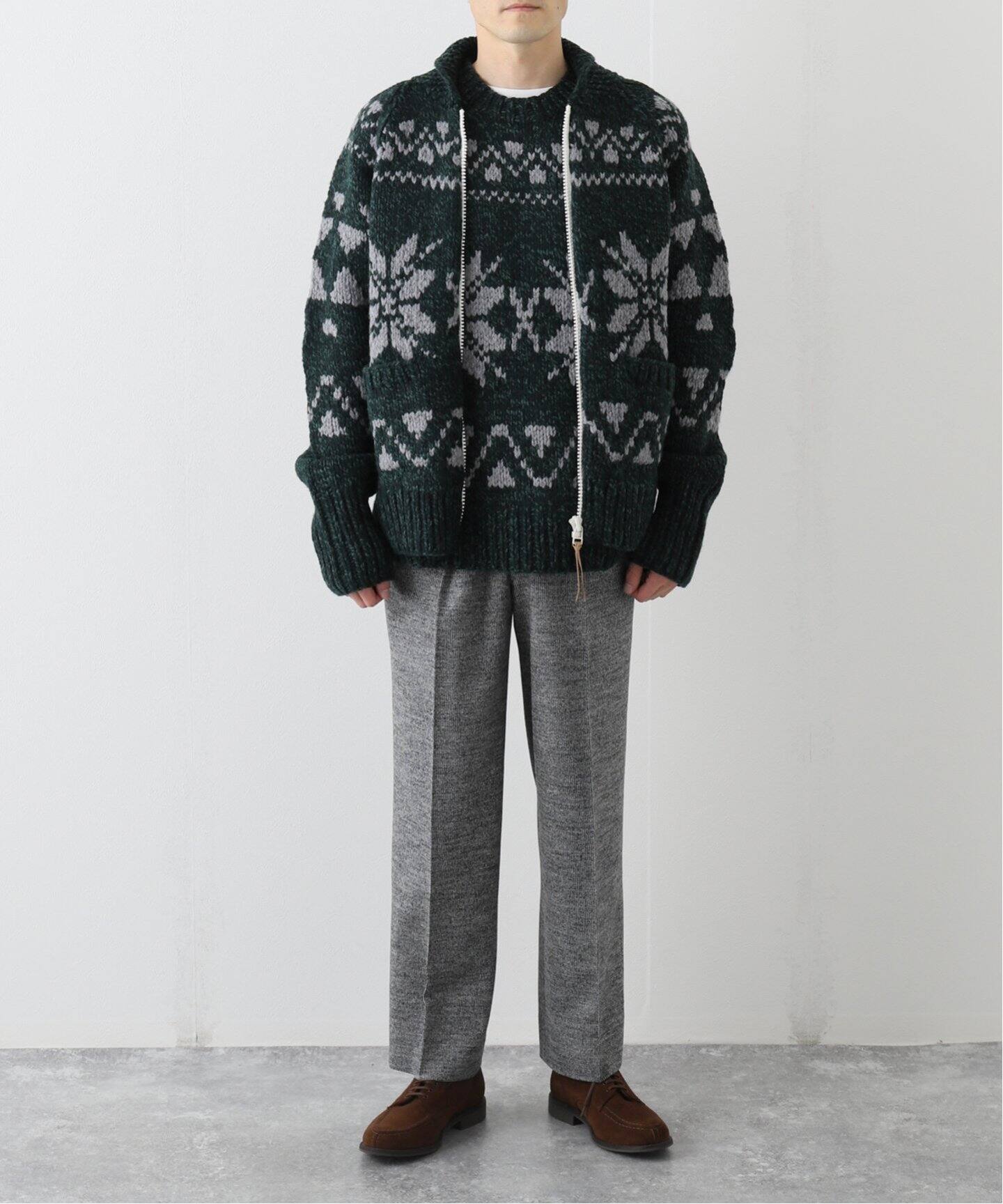 5525gallery×LA BOUCLE】別注 バランサーキュラー ワイドトラウザー 
