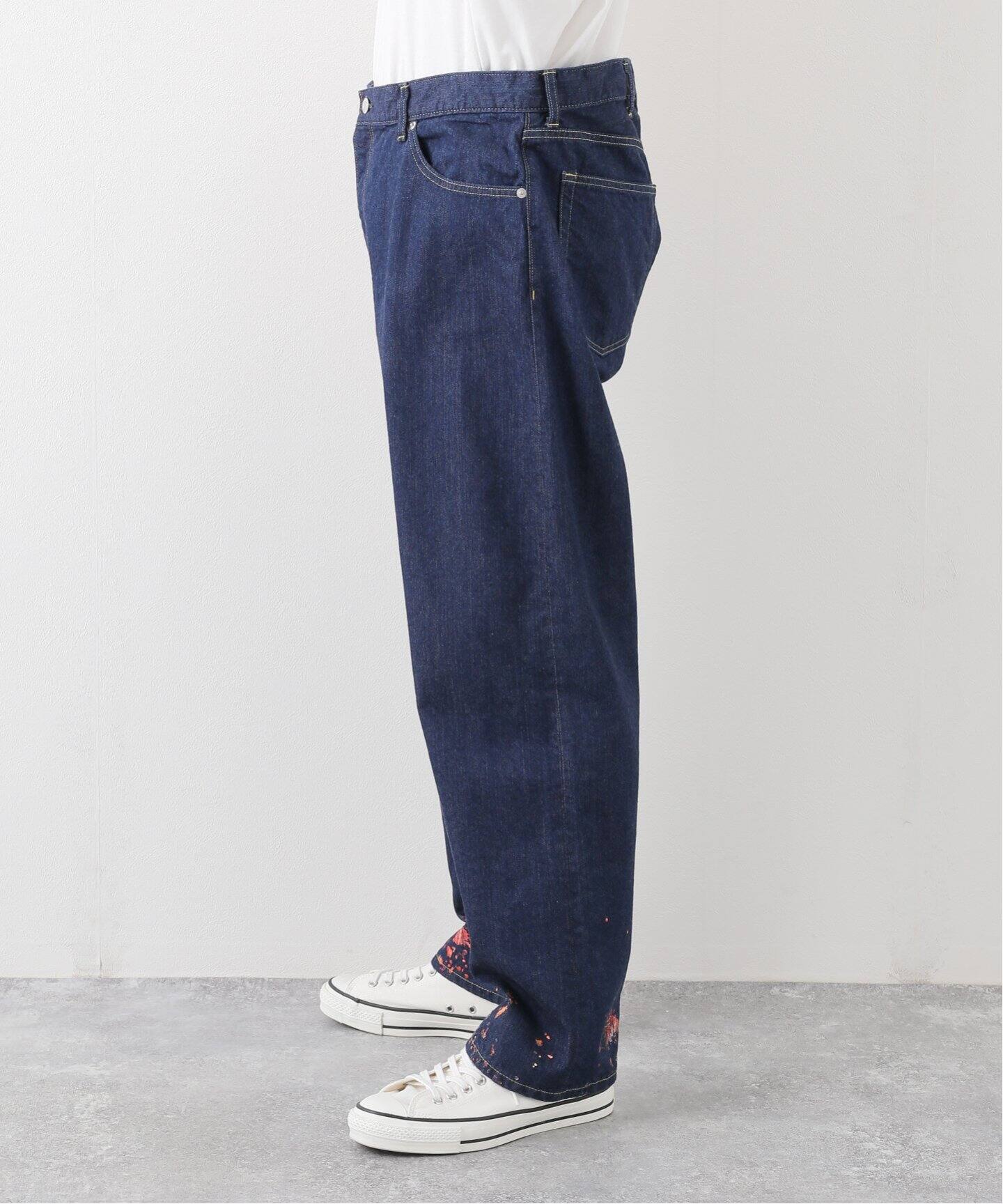 SEVEN BY SEVEN / セブンバイセブン】 デニム ワイド パンツ (Splash  