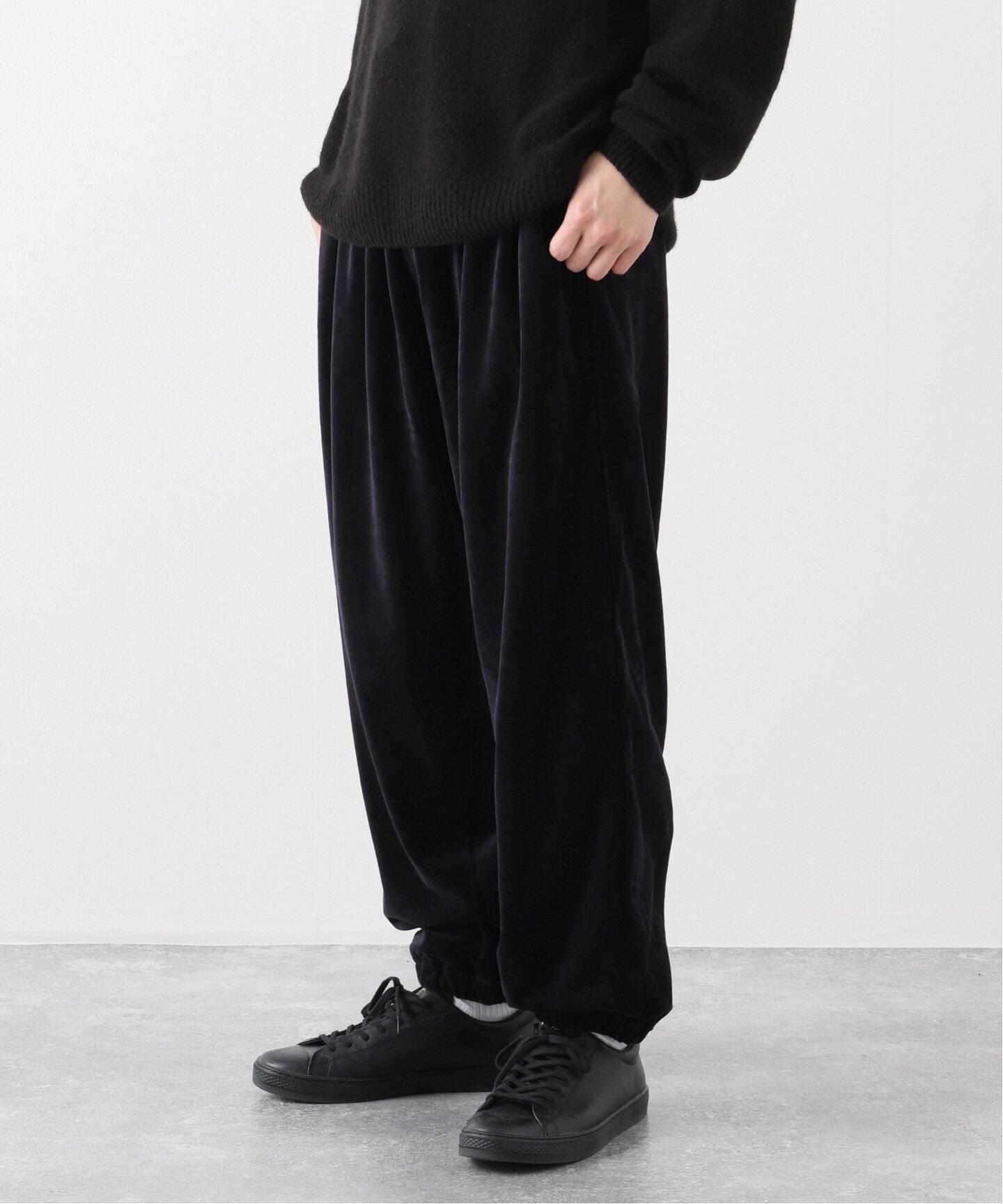 COMOLI / コモリ ナイロントラックパンツ サイズ3 ネイビー（COMOLI 