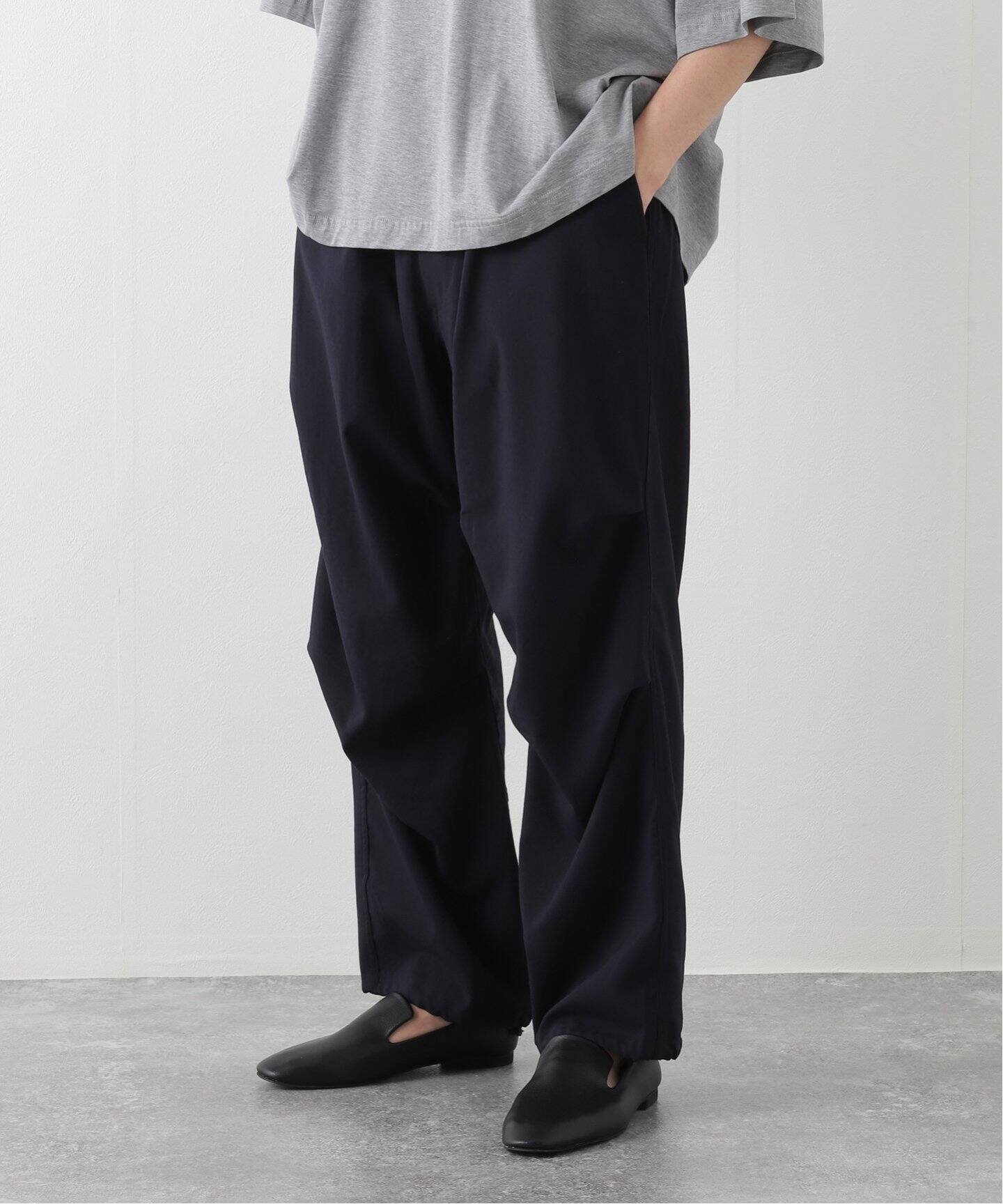 COMOLI / コモリ】ウール ニータックパンツ（その他パンツ）｜EDIFICE  