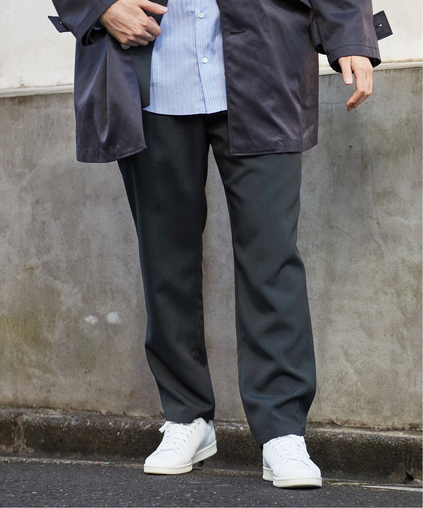Cellar Door / セラードアー】ALFRED ドレープイージーパンツ|EDIFICE 新品販売品 cellar イージーパンツ ALFRED door スラックス