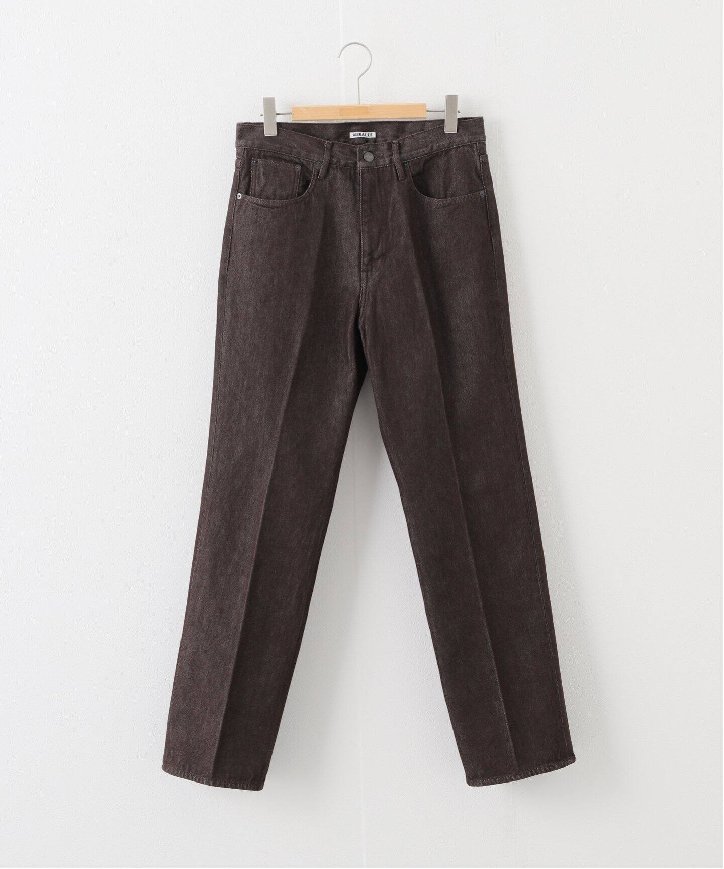 AURALEE / オーラリー】 HARD TWIST DENIM 5P PANTS（その他パンツ 