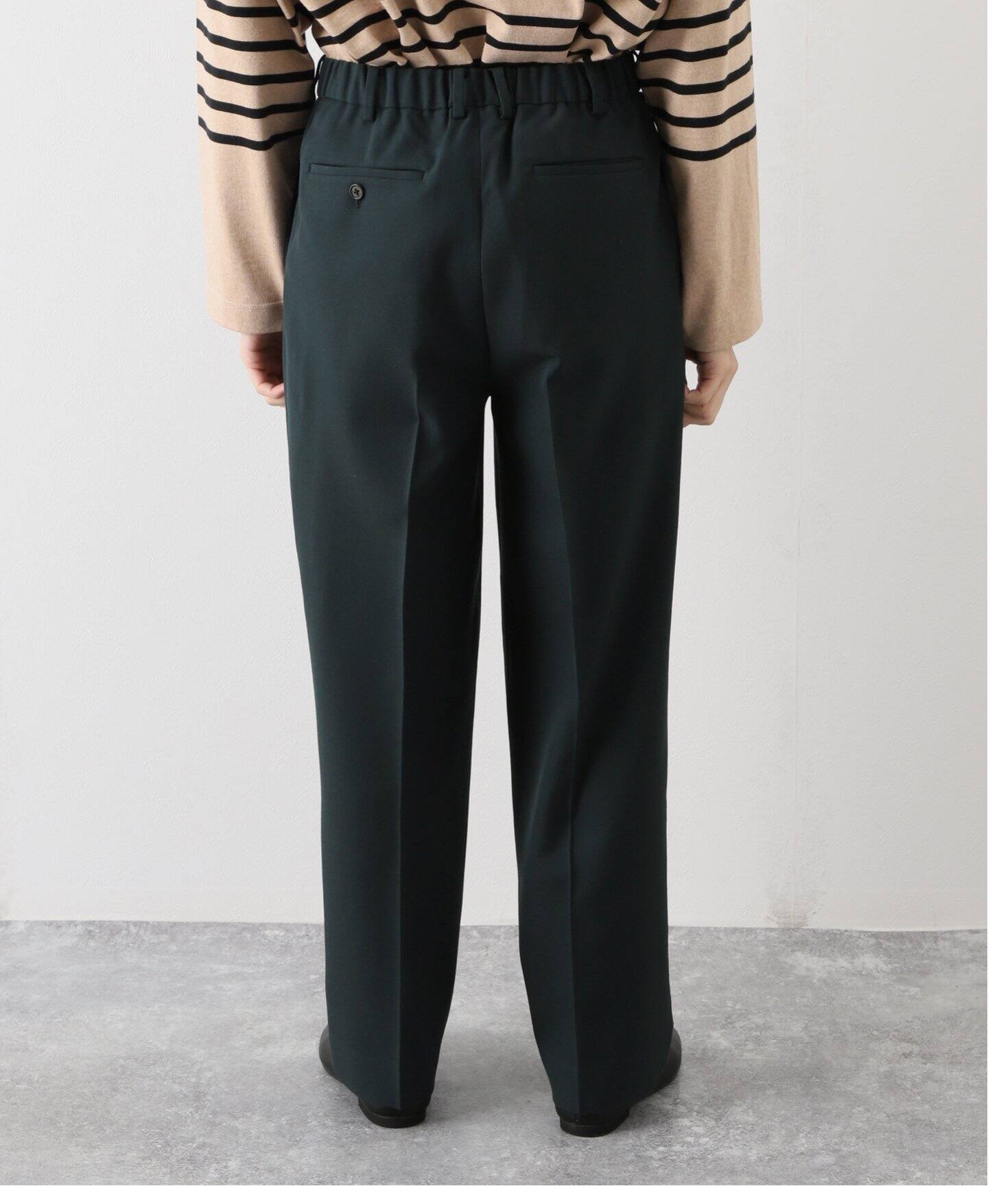 MARKAWARE / マーカウェア】 オーガニックウール ワイドトラウザース 