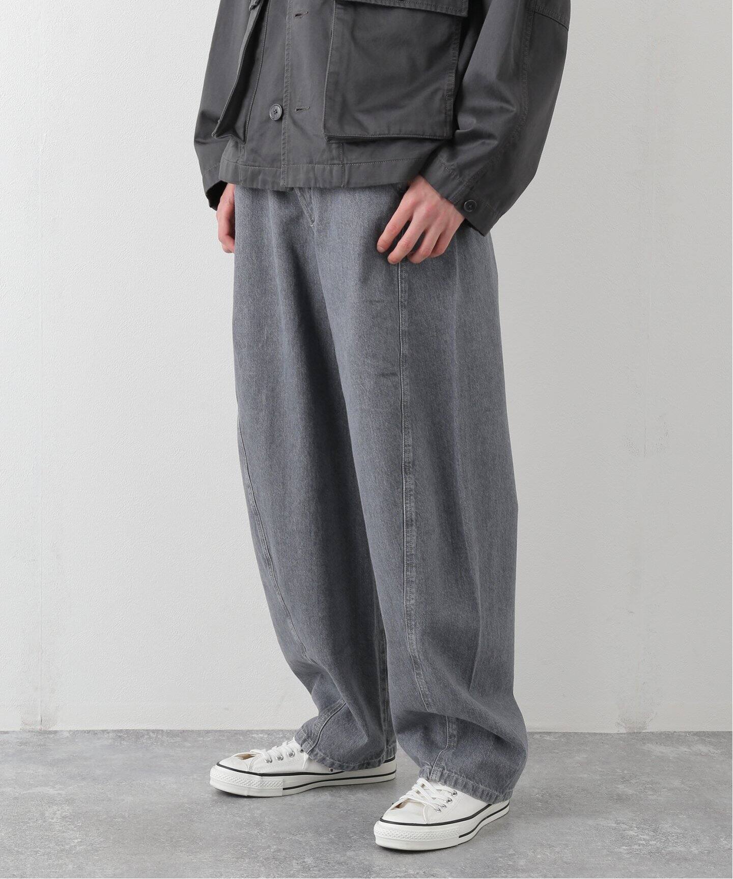 美品】LEMAIRE ルメール ストレート デニムパンツ 44 アイスブルー 