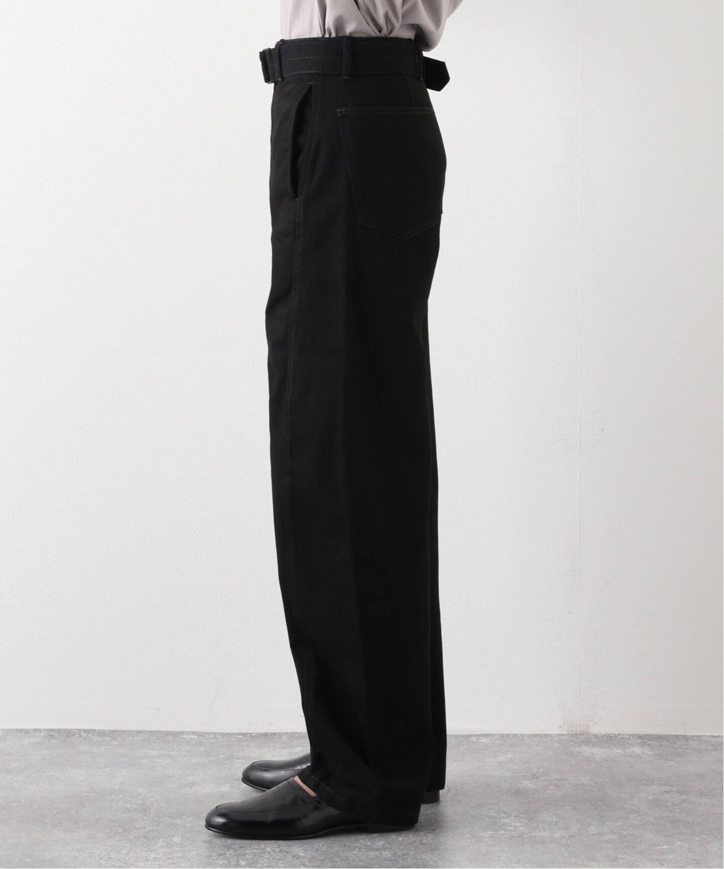 LEMAIRE / ルメール】TWISTED PANTS denim black（デニムパンツ 