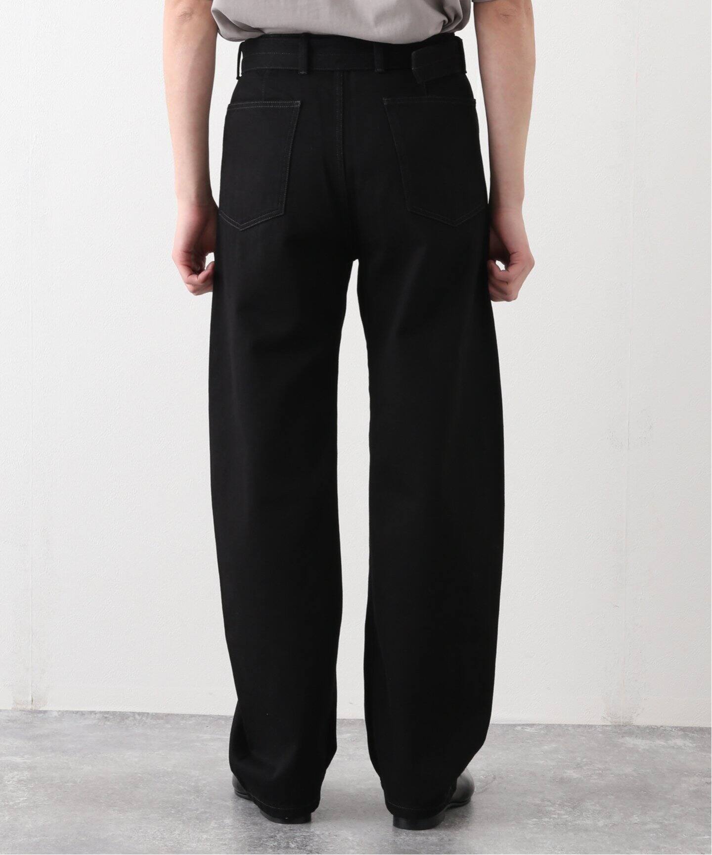 LEMAIRE / ルメール】TWISTED PANTS denim black（デニムパンツ 