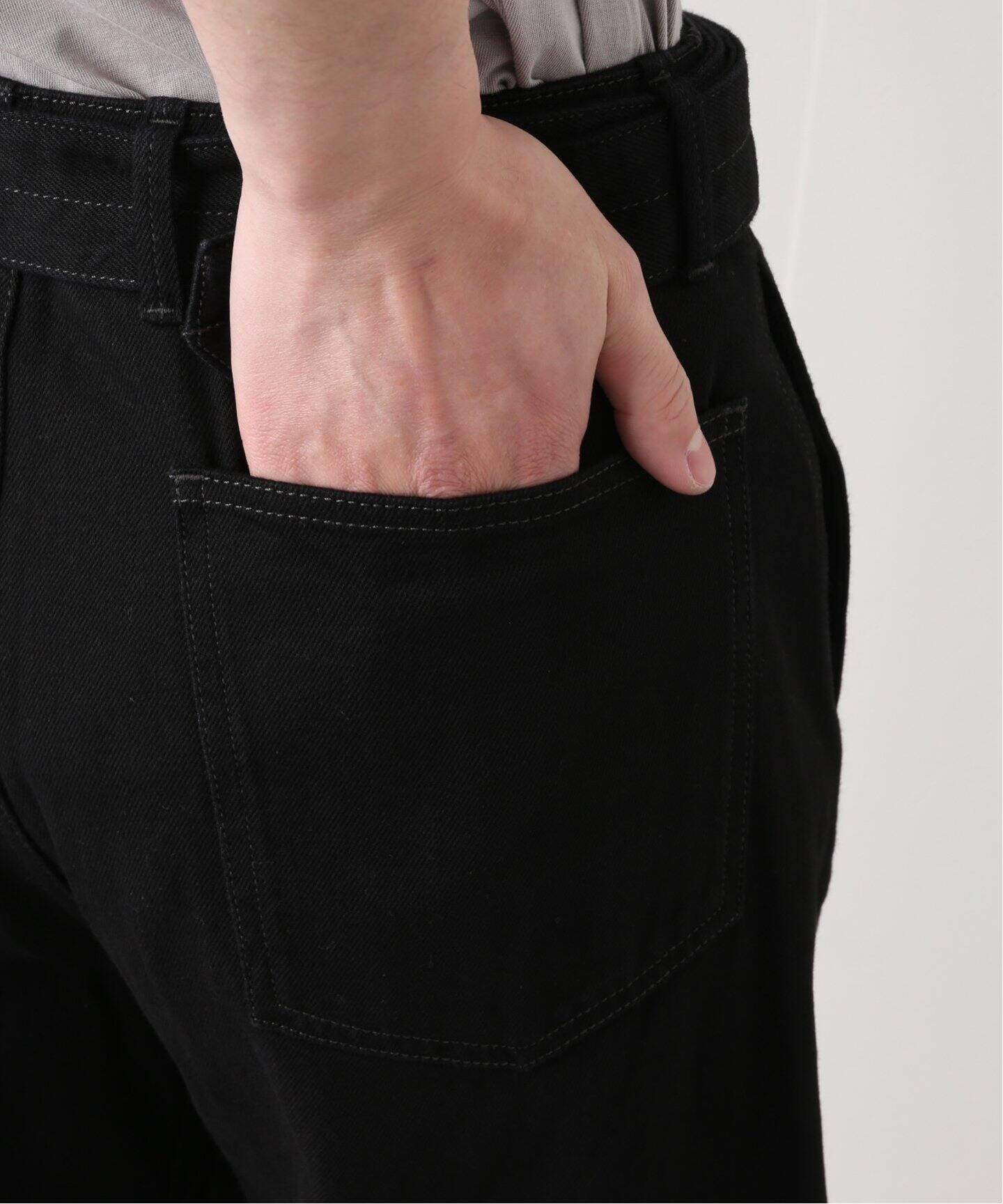 LEMAIRE / ルメール】TWISTED PANTS denim black（デニムパンツ 