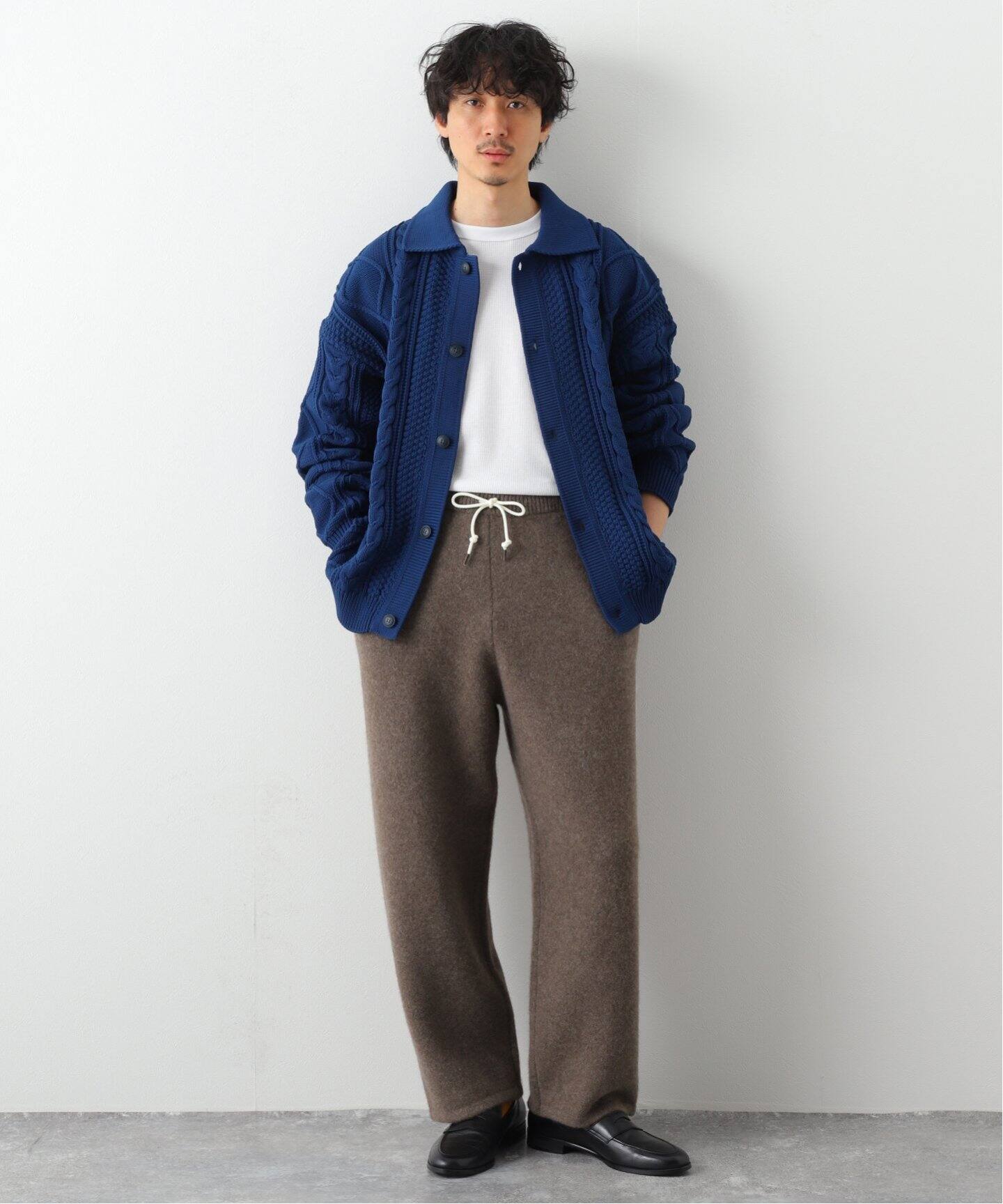 walenode / ウェルノード 】チベタンヤクミックス ニットパンツ  