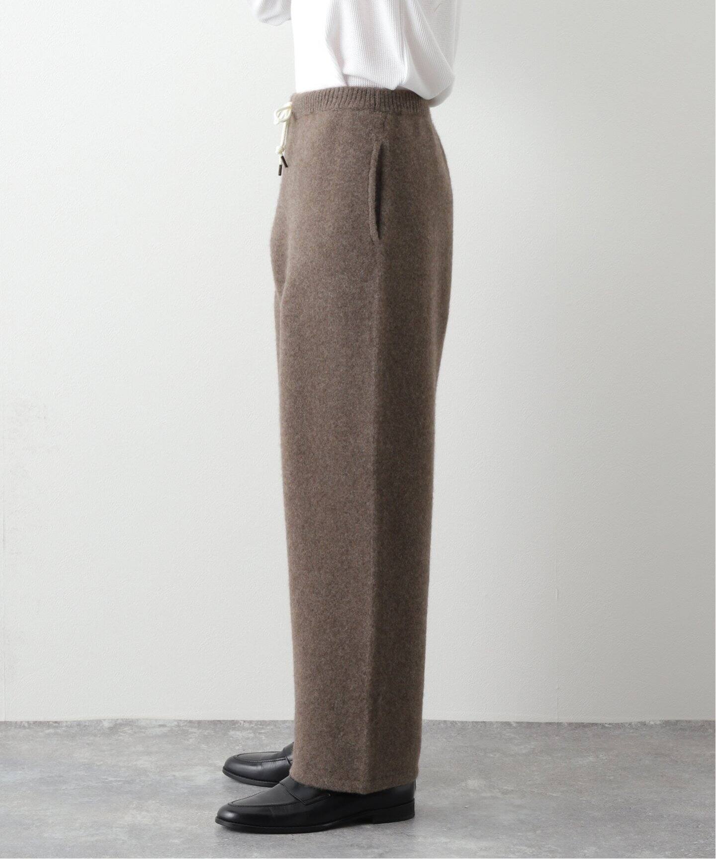 walenode / ウェルノード 】チベタンヤクミックス ニットパンツ  