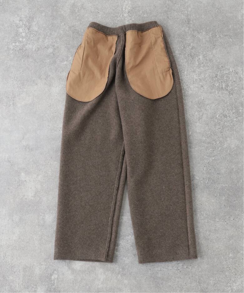 walenode / ウェルノード 】チベタンヤクミックス ニットパンツ  