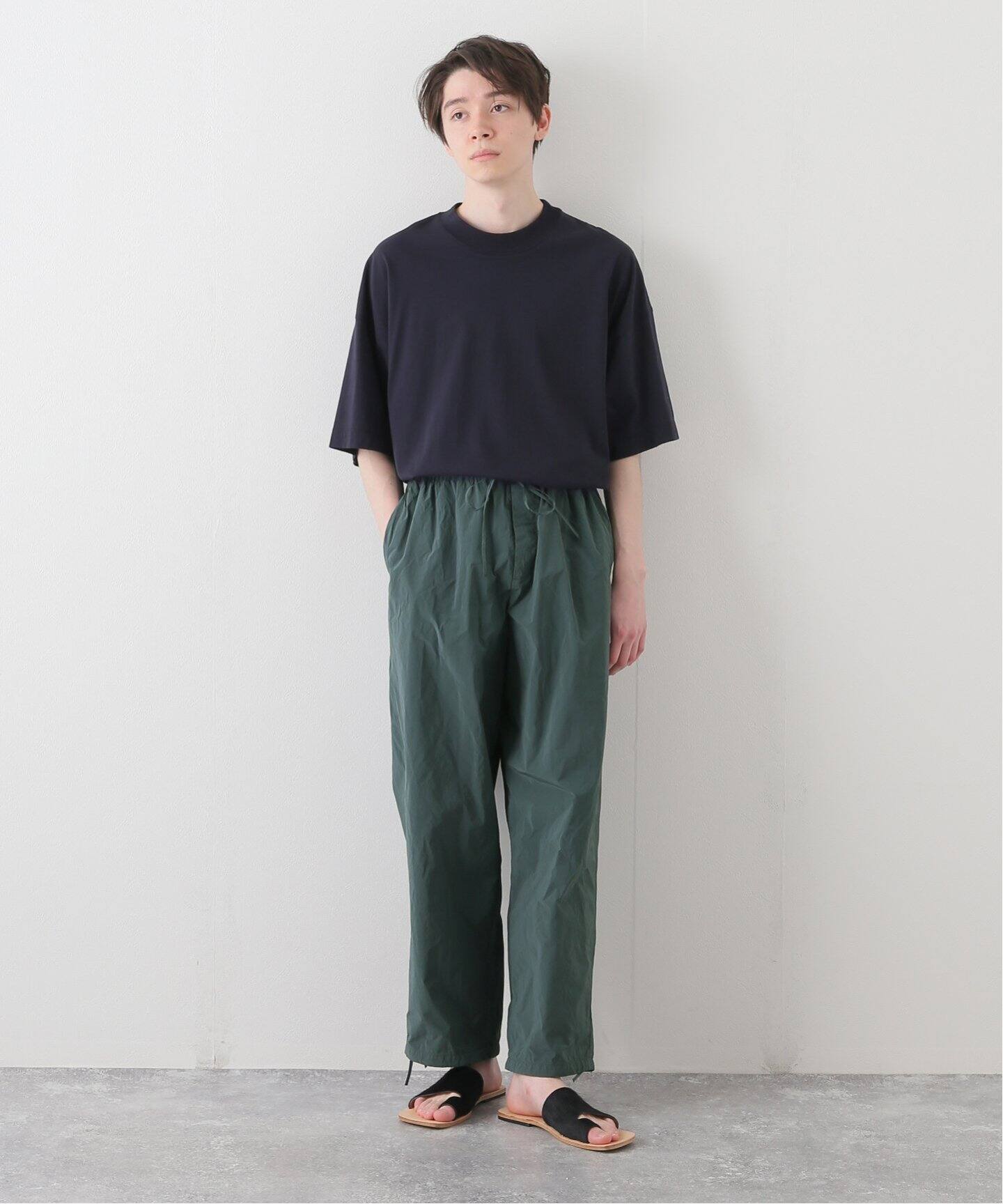 ATON/エイトン】 NATURAL DYE AIR VENTILE OVER PANTS（その他パンツ 