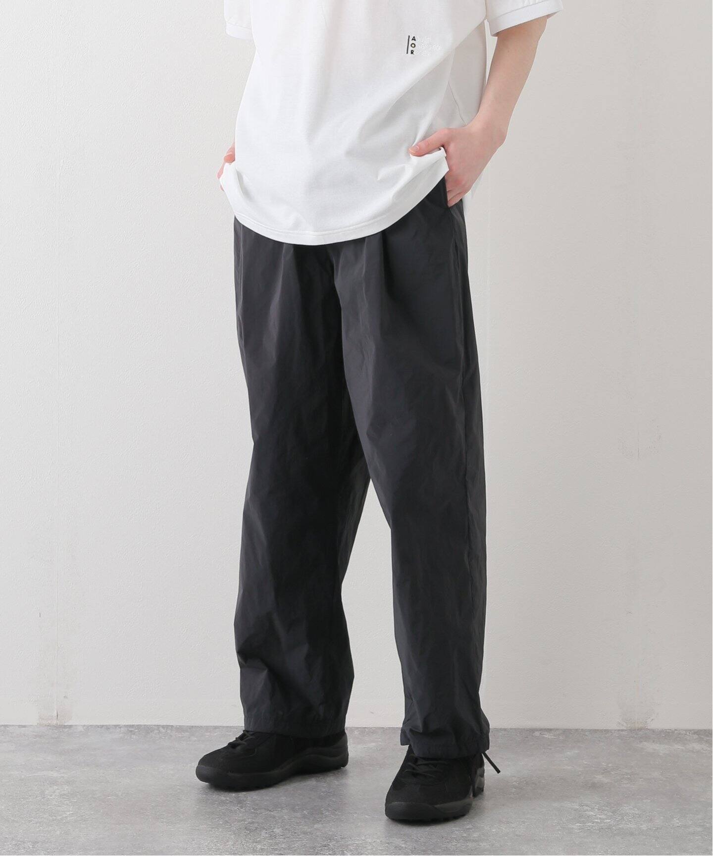 ATON/エイトン】 NATURAL DYE AIR VENTILE OVER PANTS（その他パンツ 