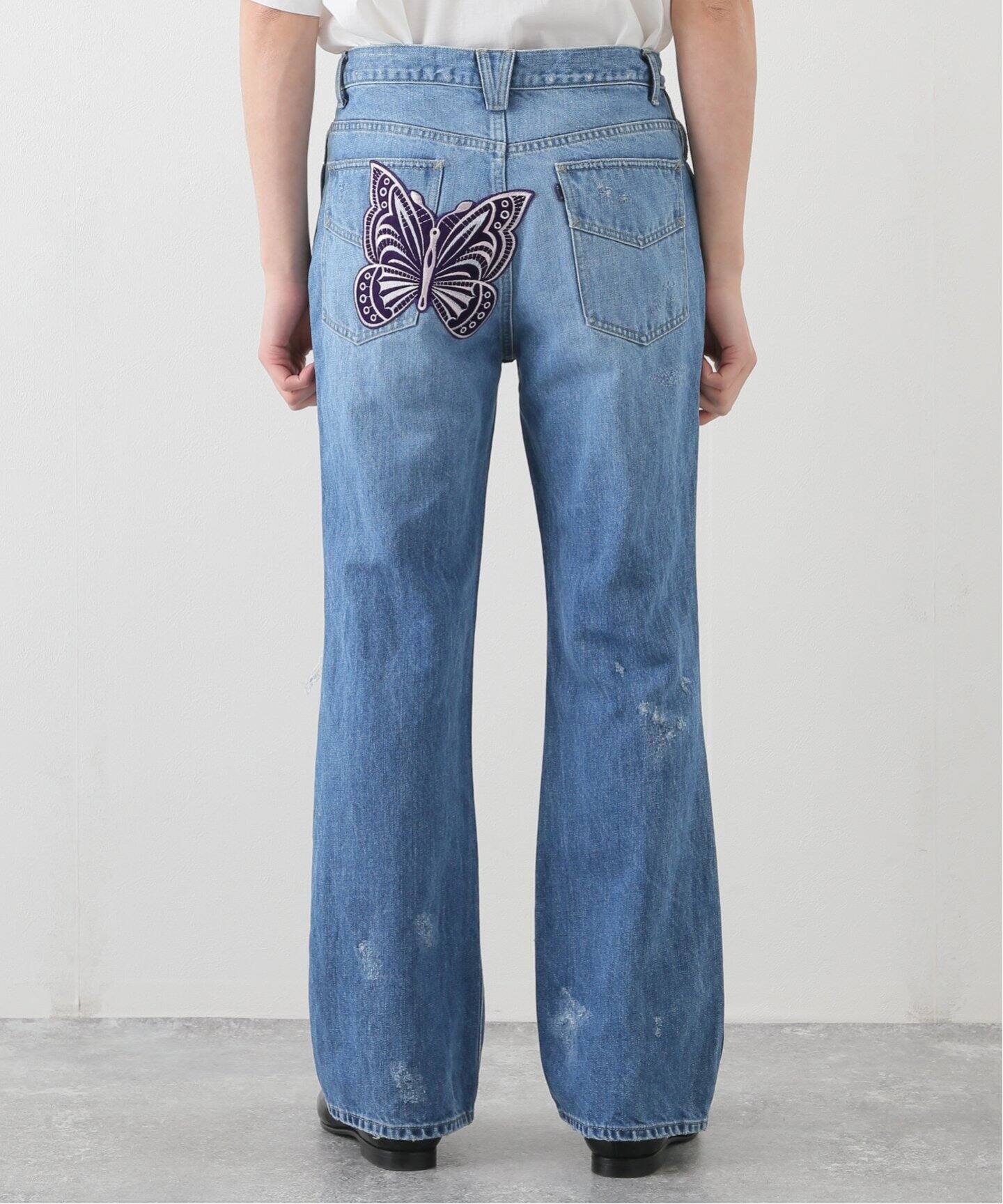 NEEDLES / ニードルズ】Assorted Patches Boot-Cut Jean（デニムパンツ  