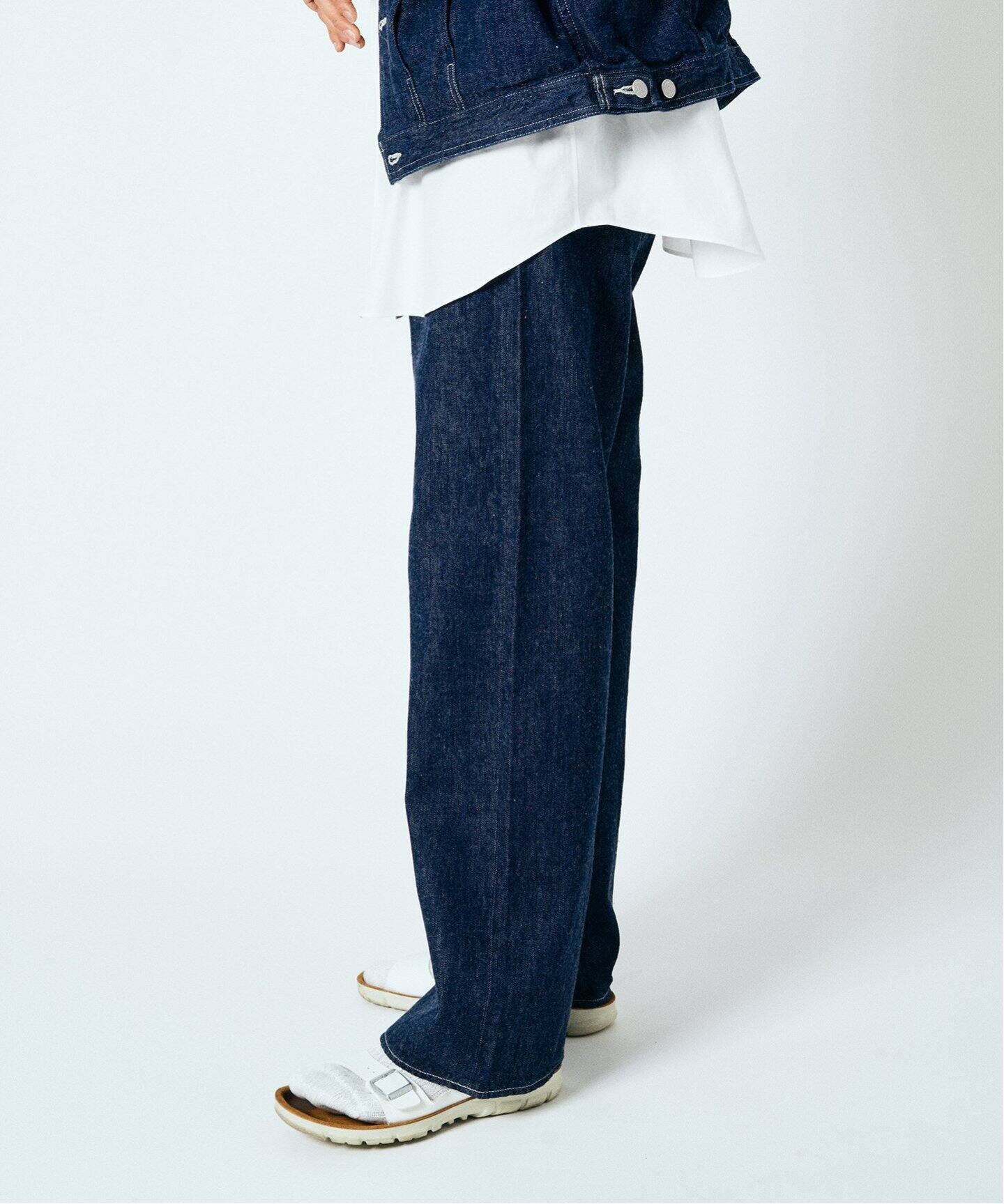 AURALEE SELVEDGE LIGHT DENIM PANTS 3 デニム