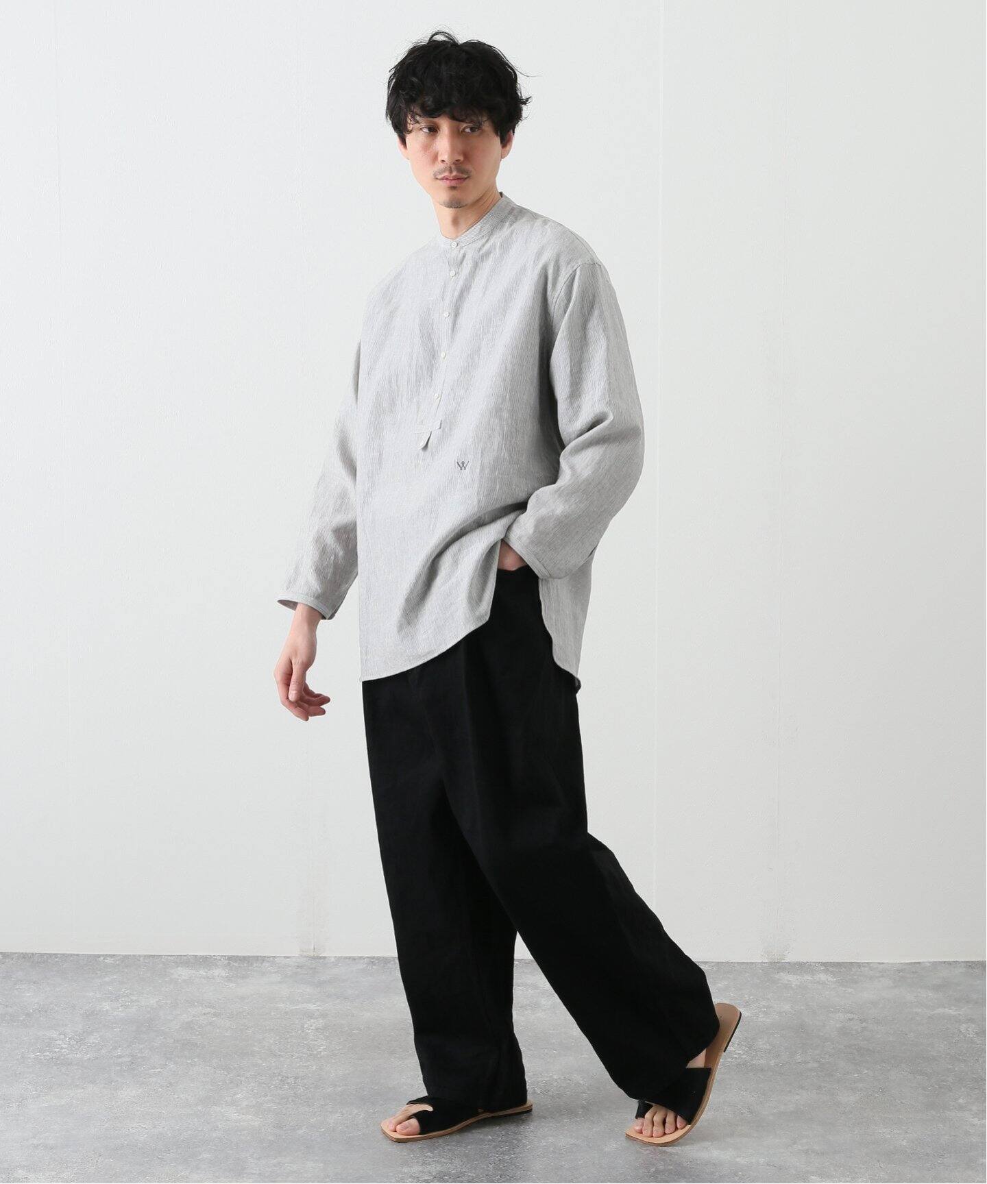 URU / ウル】COTTON DENIM (ONE WASH) - TUCK WIDE（その他パンツ 