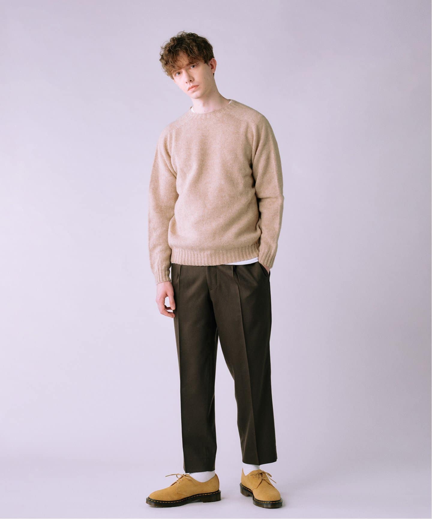allery / アレリ―】Solid Slacks リラックス ”3シルエット展開