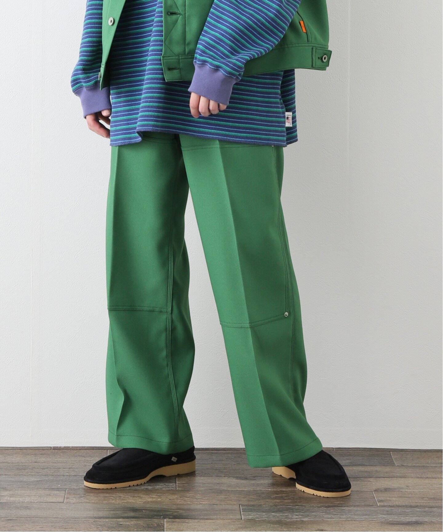 DAIRIKU / ダイリク】 PAINTER FLASHER PRESSED PANTS（その他パンツ 