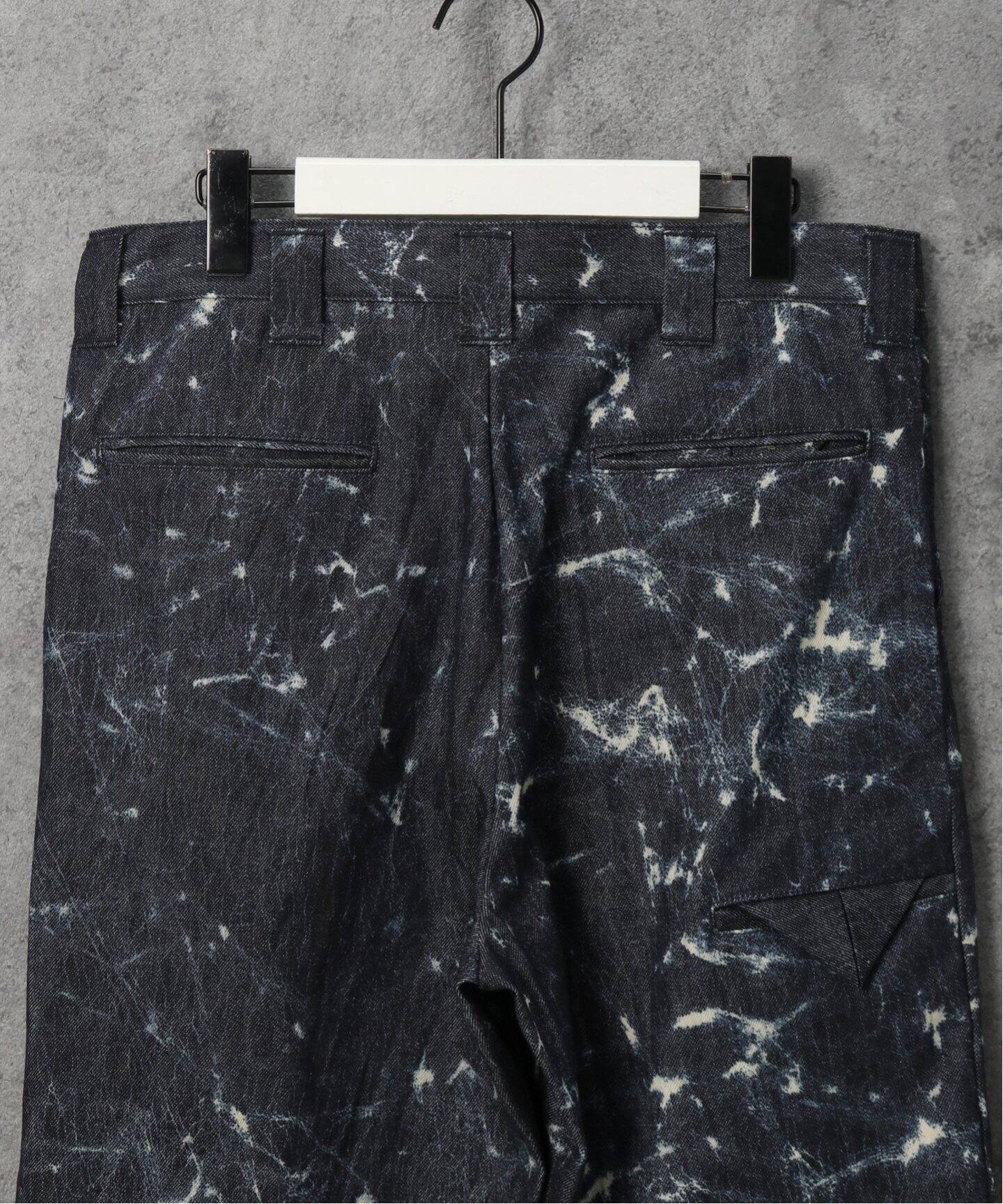 FAF (FAKE ASS FLOWERS) / フェイク アス フラワーズ】BLEACHED DEDNIM  