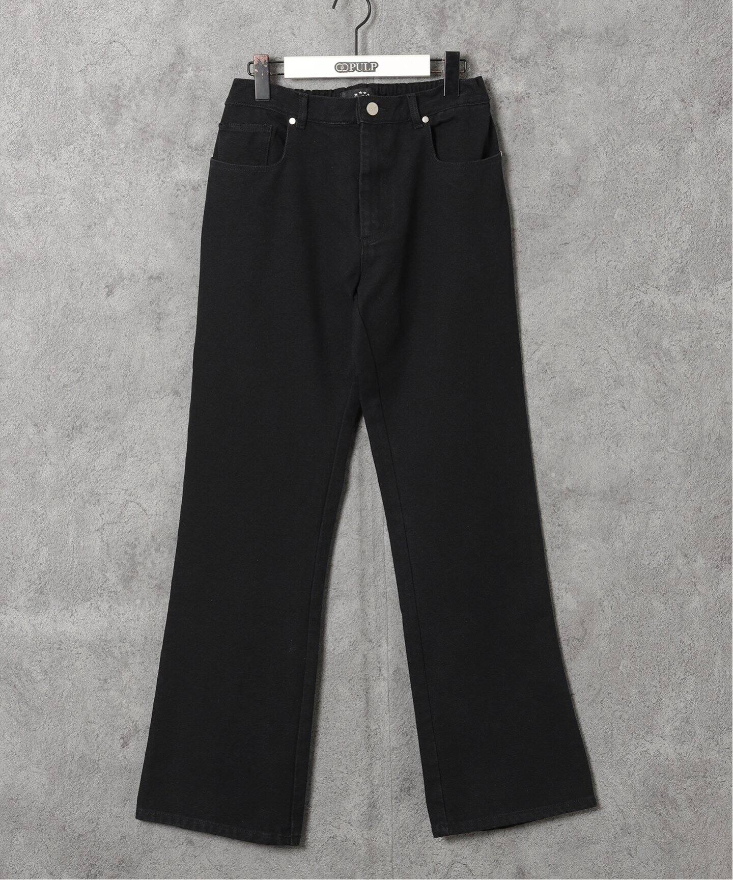 AFB / エーエフビー】STUDS FLARE PANTS（デニムパンツ・ジーンズ 