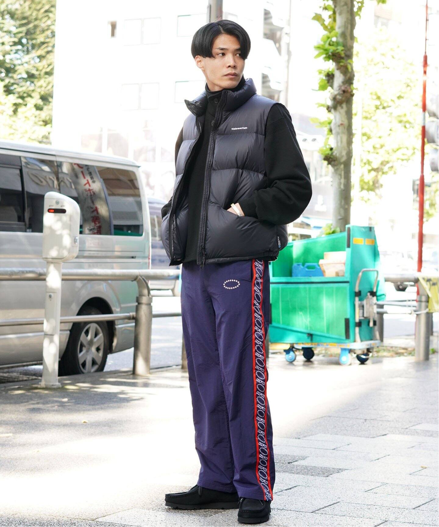 AFB / エーエフビー】NYLON TRACK PANTS（その他パンツ）｜PULP 