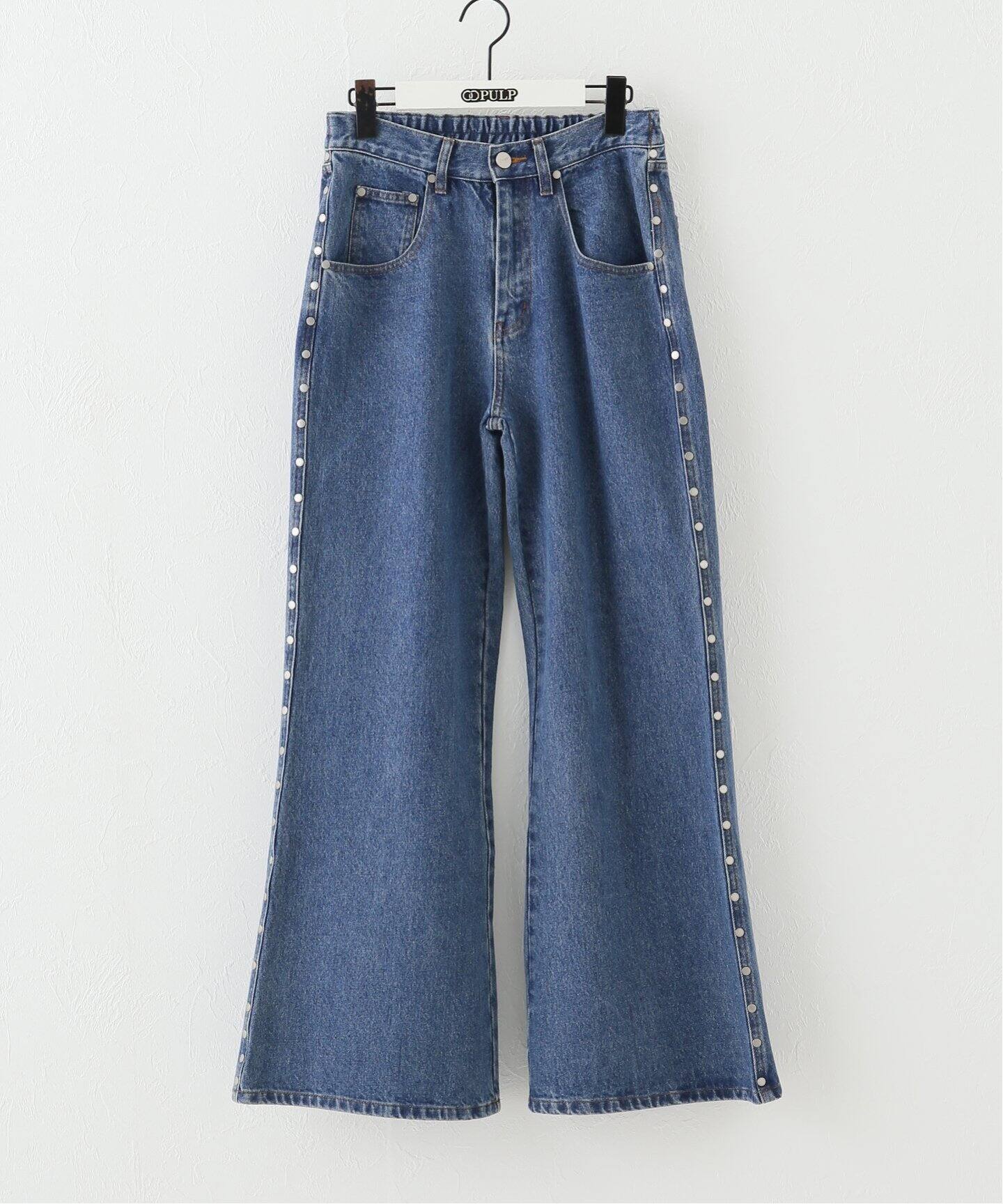 AFB / エーエフビー】BAGGY STUDS DENIM PANTS（デニムパンツ 