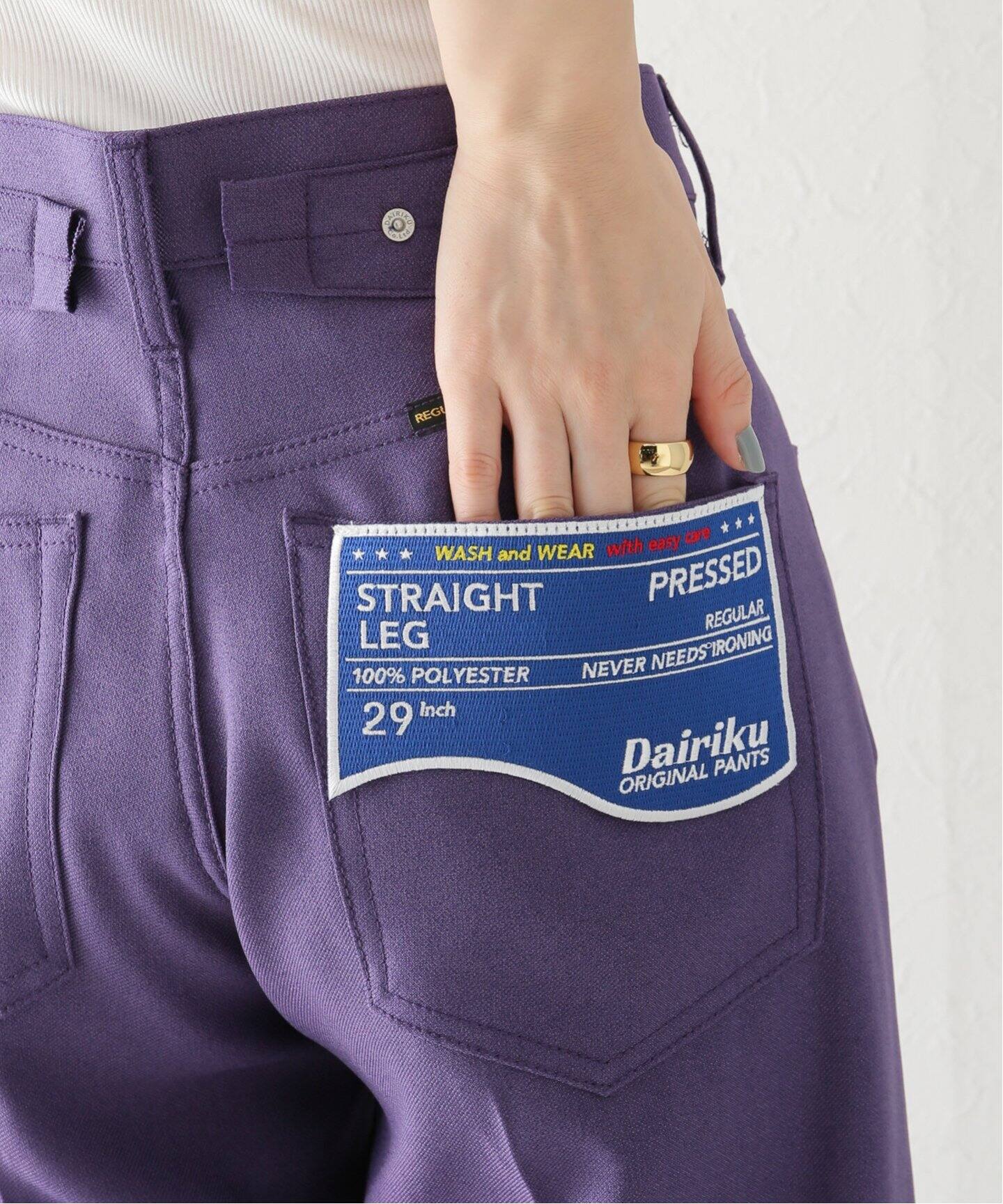 DAIRIKU / ダイリク】 StraightPressed Pants （その他パンツ 