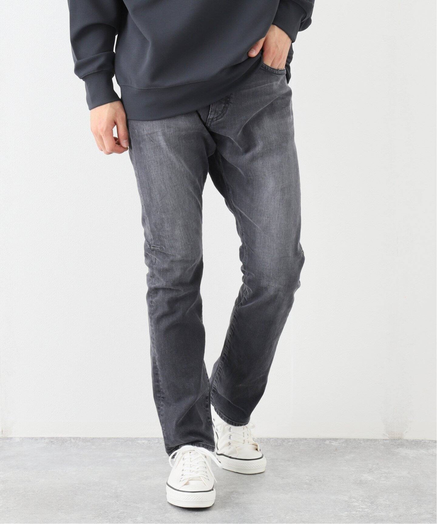 24SS やすき nonnative DWELLER 2WAY 5P JEANS03 黒