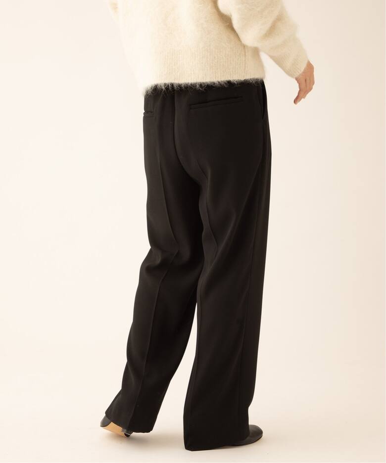 追加》ウォッシャブルバックサテンワイドパンツ（その他パンツ 