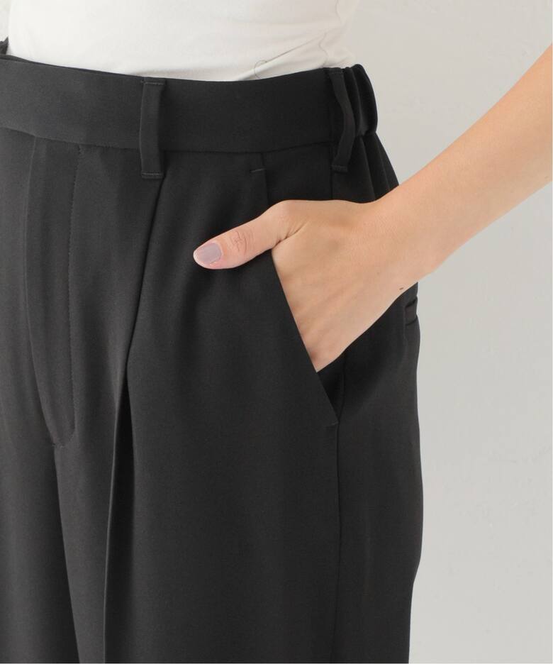 追加2》ウォッシャブルバックサテンワイドパンツ（その他パンツ 