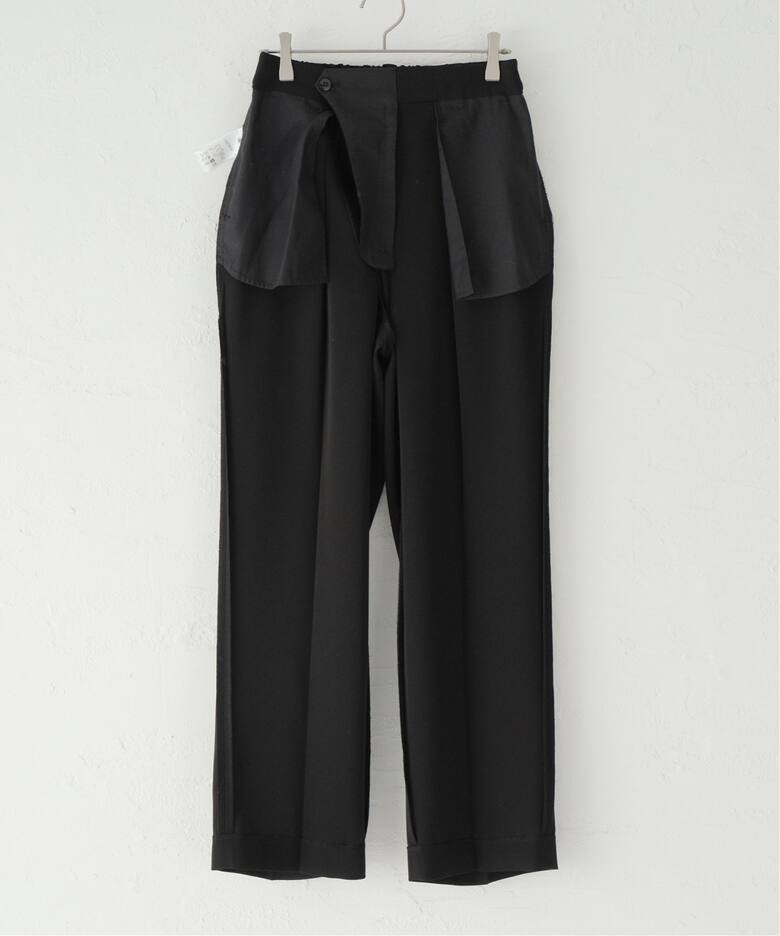 追加2》ウォッシャブルバックサテンワイドパンツ（その他パンツ  