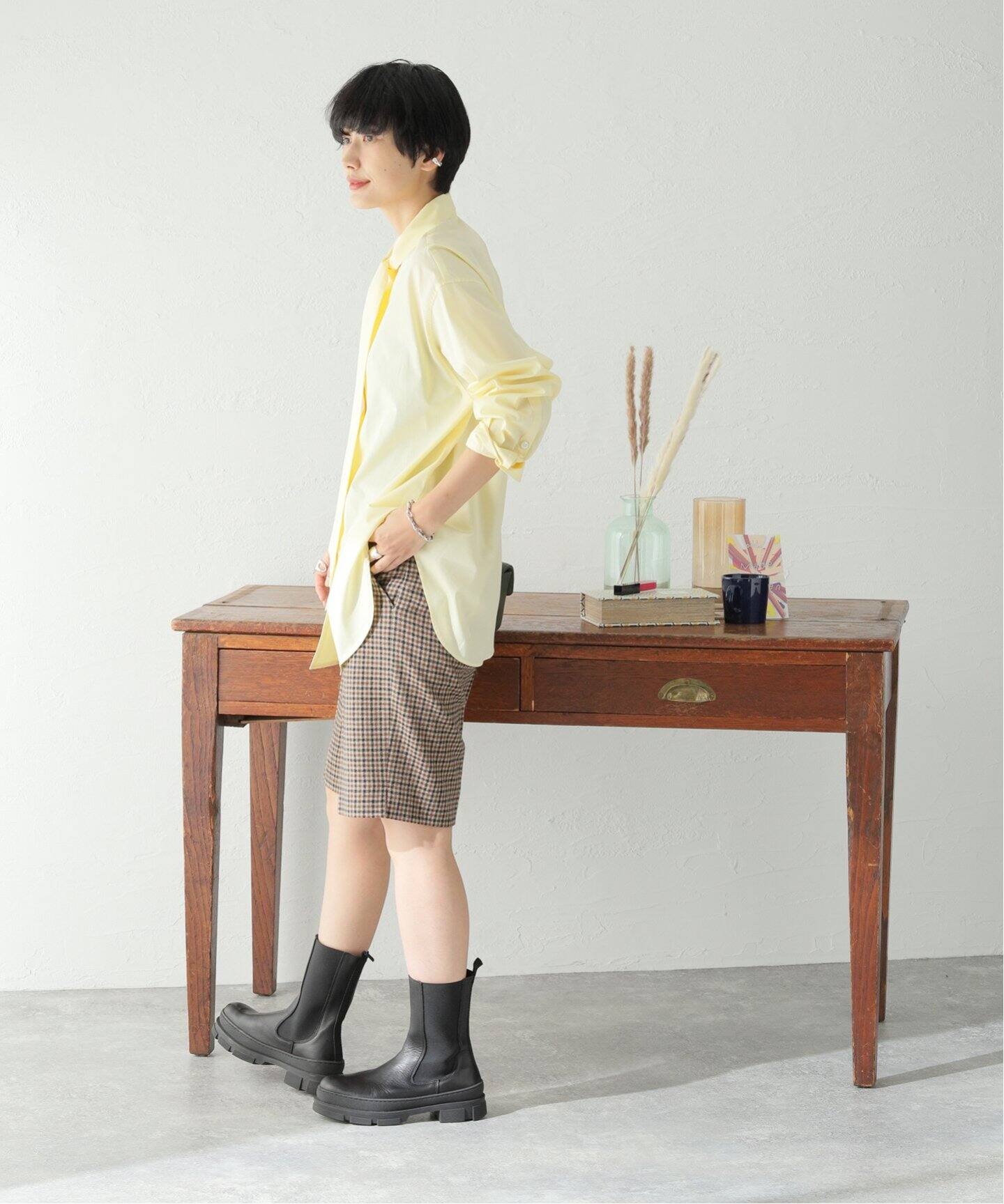 ウールミックスハーフパンツ（ショート・ハーフパンツ）｜JOURNAL  