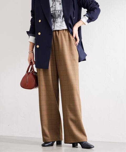 ウールライクチェックワイドパンツ Journal Standard ジャーナルスタンダード 公式のファッション通販 Baycrew S Store