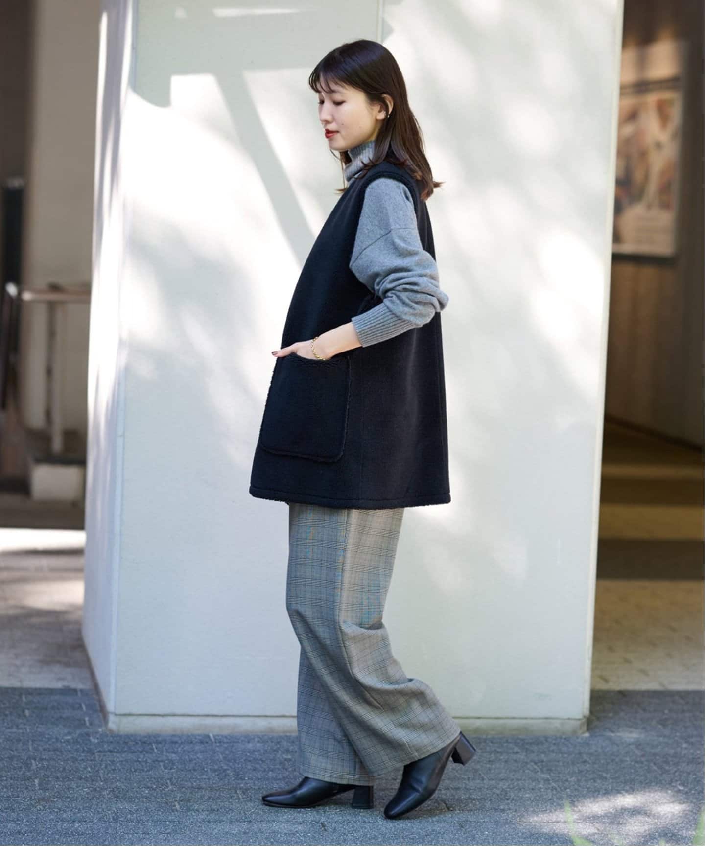 追加》ウールライクチェックワイドパンツ（その他パンツ）｜JOURNAL