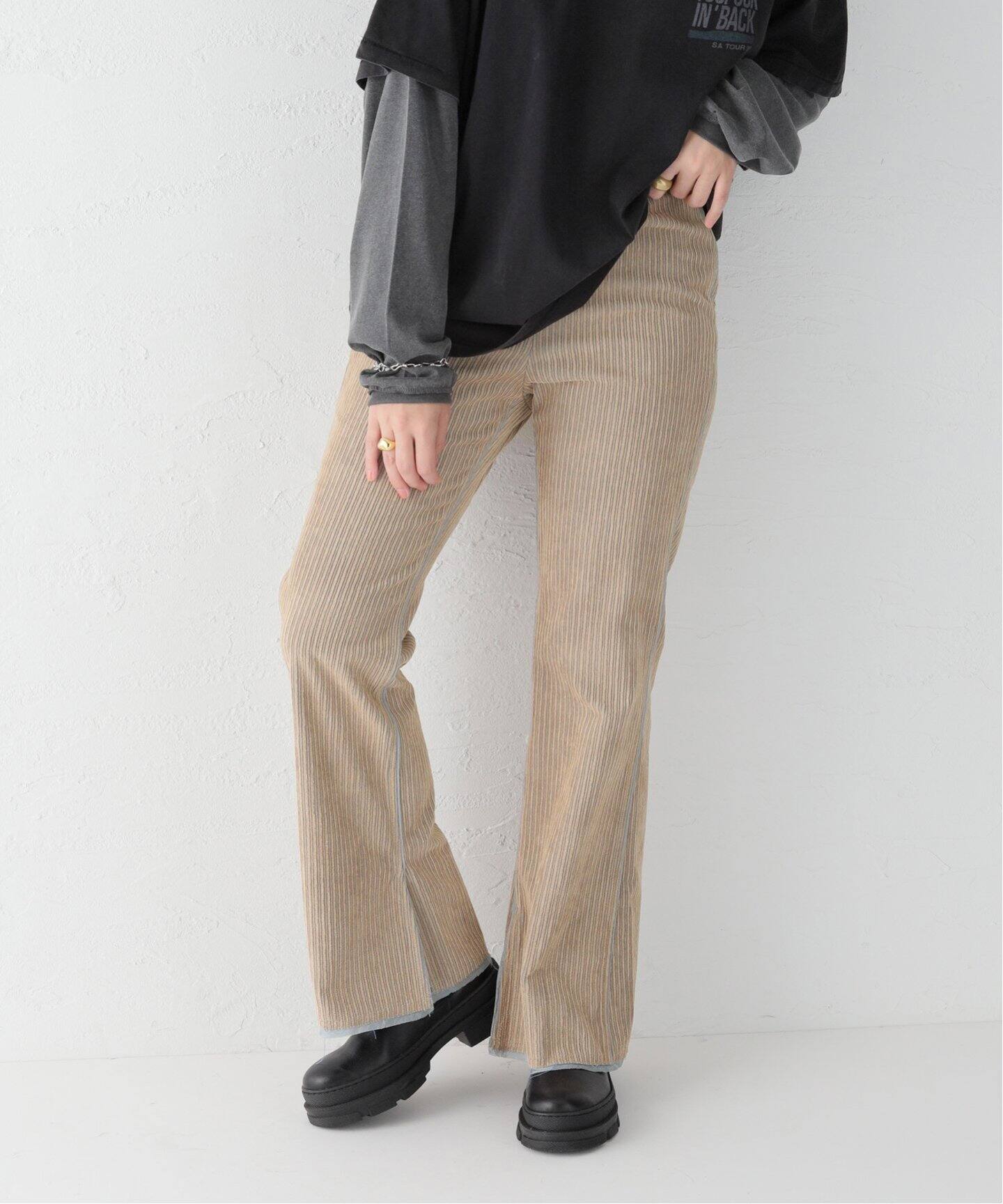 STAND ALONE/スタンド アローン】ORDUROY FLARED PT:パンツ（その他  