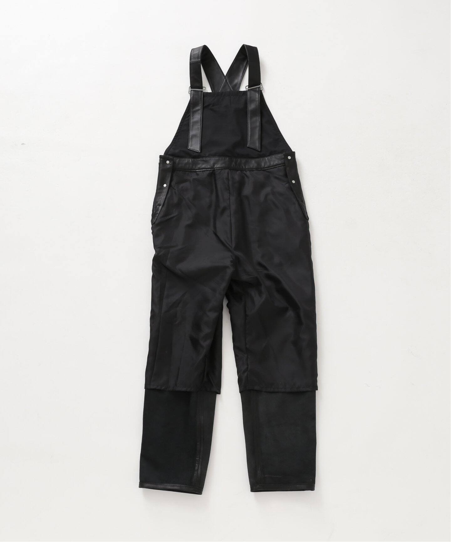 AYA KANEKO×PAY DAY】レザーオーバーオール（サロペット
