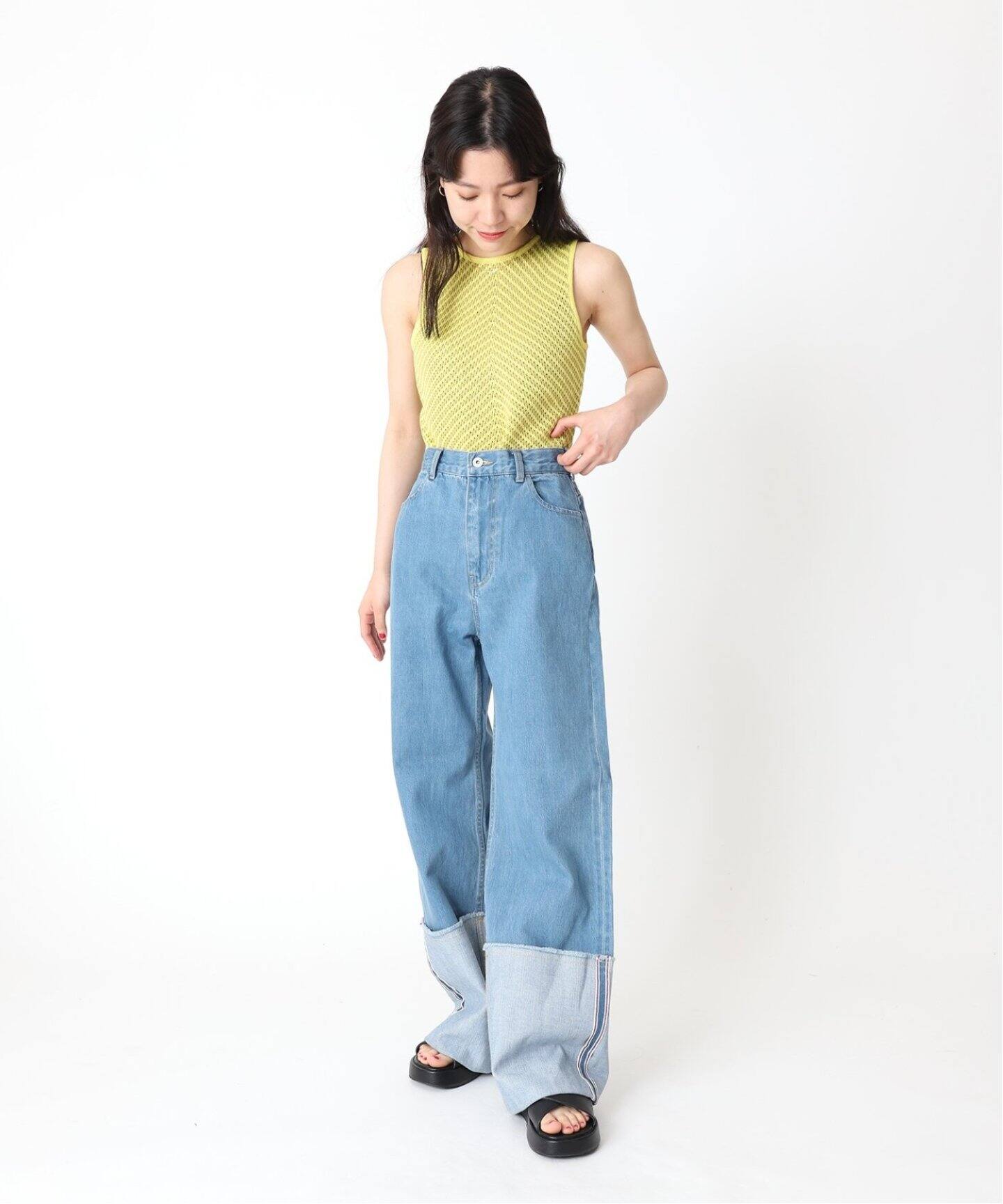 追加〉ロールアップデニム（デニムパンツ・ジーンズ）｜Oriens JOURNAL 
