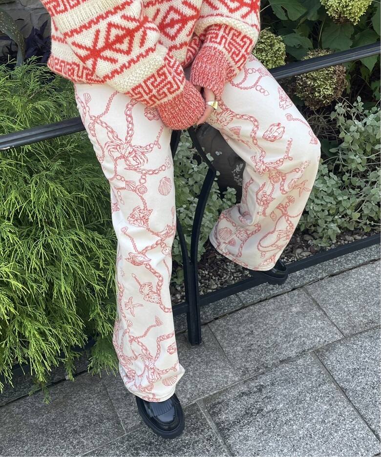 GANNI / ガニー】Print Denim Magny：パンツ（その他パンツ）｜Oriens 