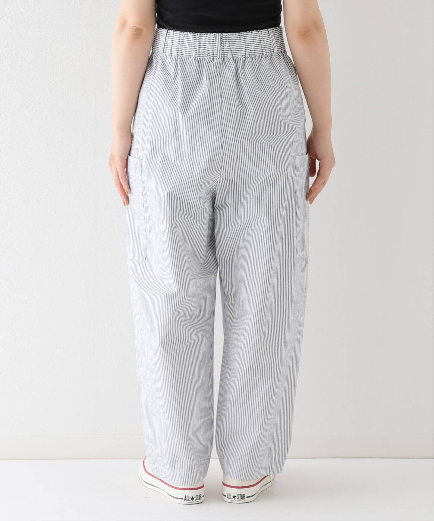 ストライプダンプ サイドポケットテーパーパンツ（その他パンツ  