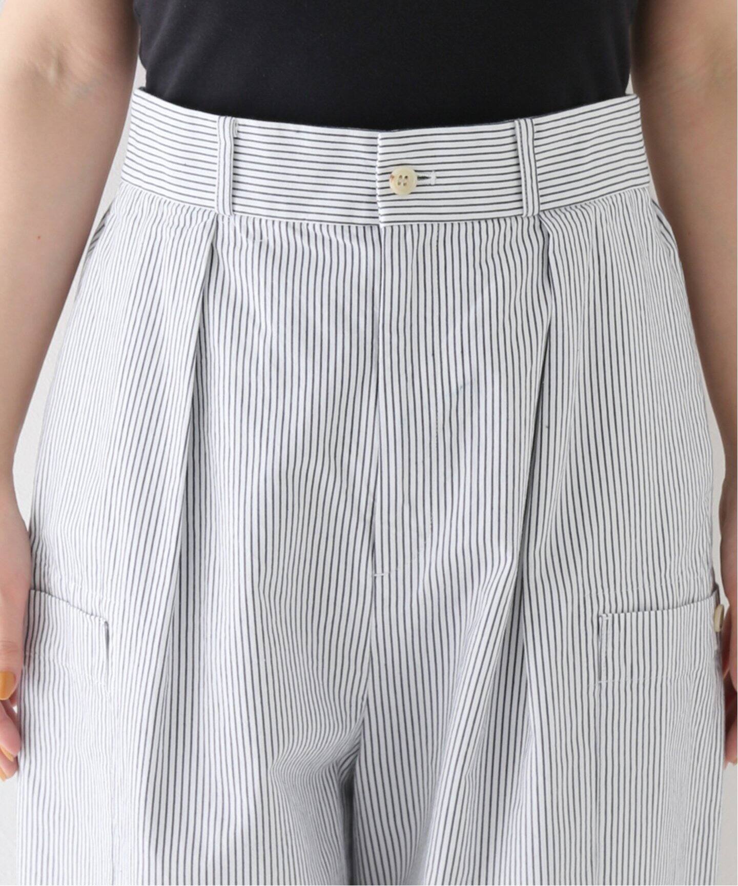 ストライプダンプ サイドポケットテーパーパンツ（その他パンツ  