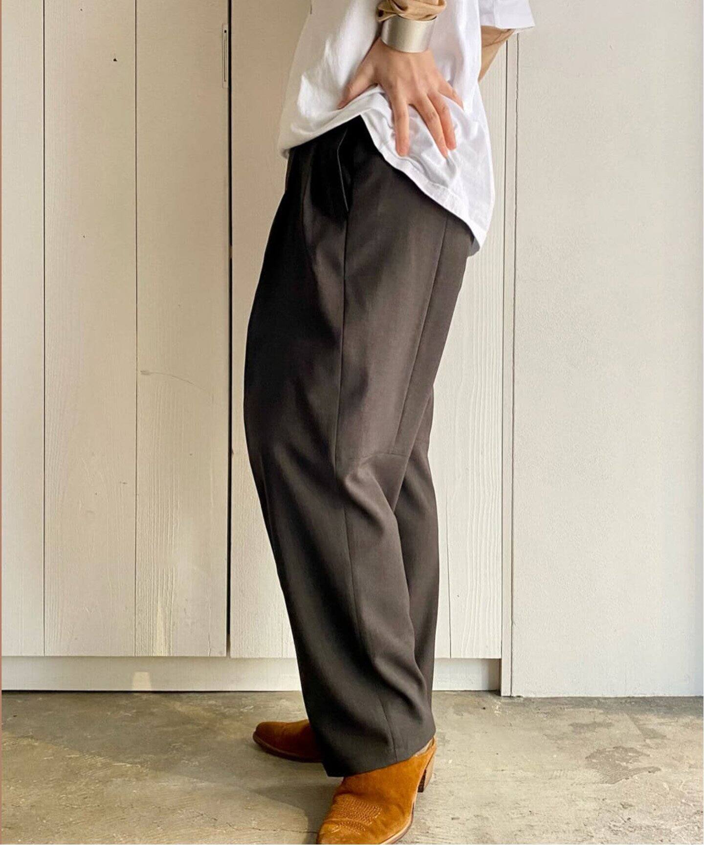 ライトツイル タックテーパーパンツ（その他パンツ）｜journal  