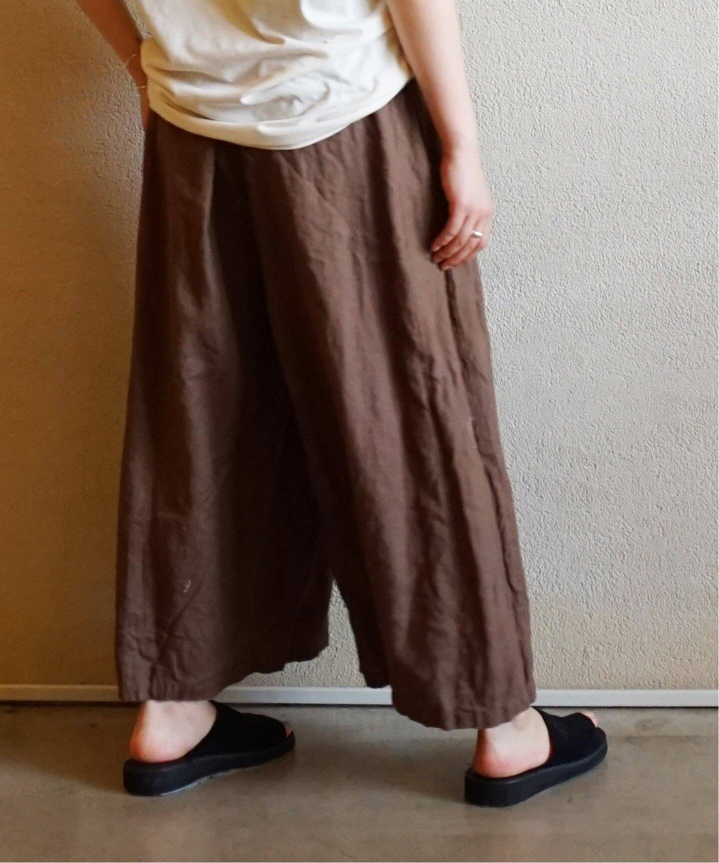 リネンキャンバス キュロット（その他パンツ）｜journal standard luxe 