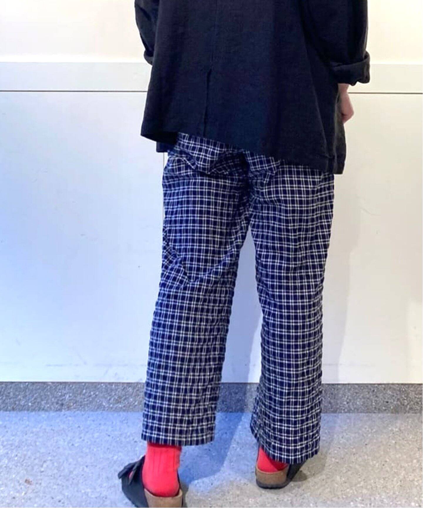 チェック イージーパンツ（その他パンツ）｜journal standard luxe 
